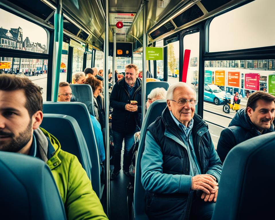 Bus in Rotterdam